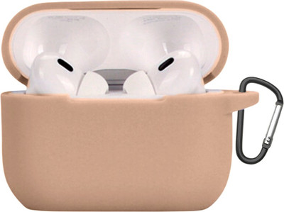 Чехол для наушников Bingo Silicone для Apple AirPods Pro 2 (чай с молоком)