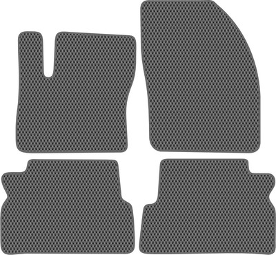 Комплект ковриков для авто Alicosta 0338_2-сер для Ford C-Max минивэн/Mk1 2003-2010 (EVA ромб, серый)