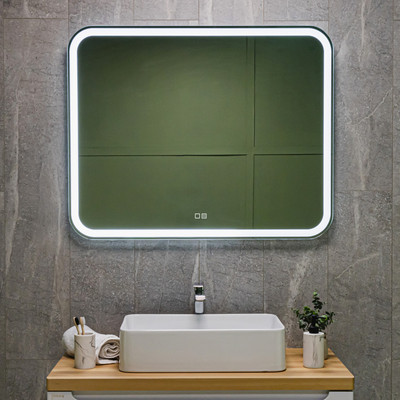 Зеркало Silver Mirrors Stiv neo 2 100x80 / LED-00002422