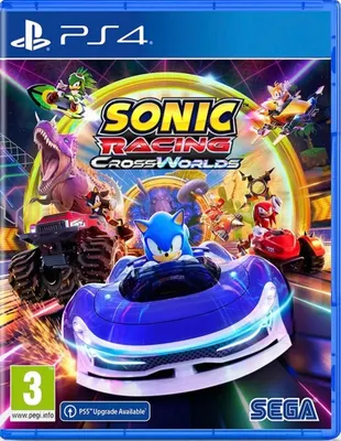 Игра для игровой консоли PlayStation 4 Sonic Racing: Crossworlds (EU pack, RU subtitles)