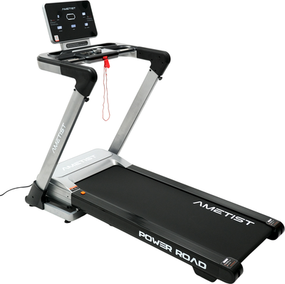 Электрическая беговая дорожка AMETIST Power Road (серый)