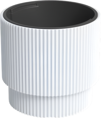 Вазон Prosperplast Milly / DBMIN400-S449 (белый)