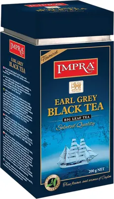 Чай листовой Impra Бергамот черный (200г)