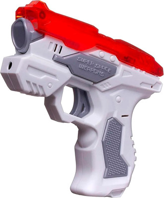 Бластер игрушечный Abtoys PT-01766 (белый/серый/красный)