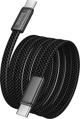 Кабель Hoco X125 Type-C to Type-C (1м, черный)