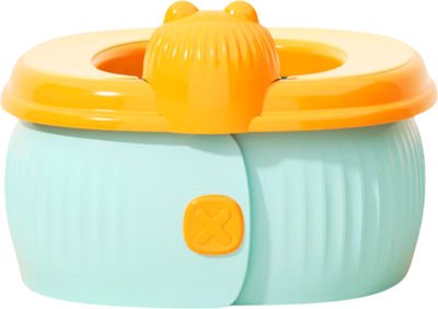 Дорожный горшок NINO Smart Potty складной (голубой)