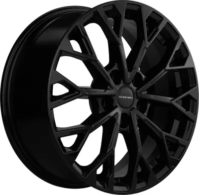 Литой диск Khomen KHW1718 Tiggo 4/Exeed/Omoda 17x7" 5x108мм DIA 60.1мм ET 33мм (Black)