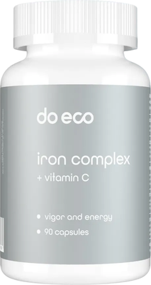 Витаминно-минеральный комплекс Do eco Комплекс железа с Витамином С (90 капсул)