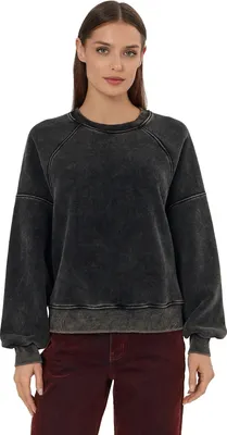 Свитшот Mark Formelle 122778/1 (р.164/170-100-106, acid wash черный)
