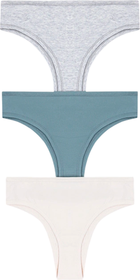 Комплект женских трусов Mark Formelle 412623-3 (р.102, пыльно-бирюзовый)