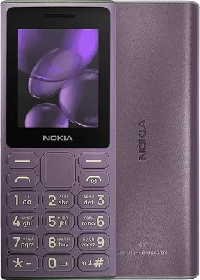 Мобильный телефон Nokia 108 / TA-1627 (фиолетовый)