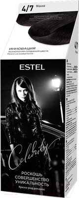 Крем-краска для волос Estel Celebrity 4/7 (мокко)