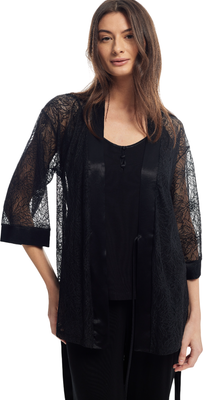 Кофта пижамная Milavitsa 9410 (р.170/176-108-114, черный)
