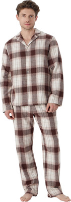 Пижама Mark Formelle 591047 (р.100-90-188, черная клетка на светло-молочном)