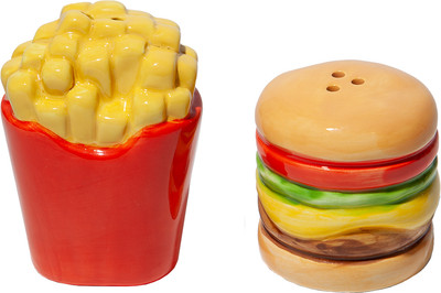 Набор для специй столовый Doiy Fast food Burger & F / DYSPEFFFB