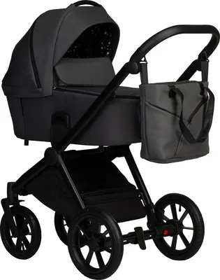 Детская универсальная коляска INDIGO Solio 2в1 So 05 (темно-серый)