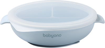 Тарелка для кормления BabyOno 1661/01 (голубой)