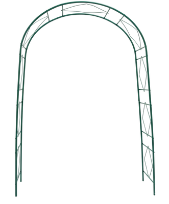 Арка садовая ИРСА Ромб 243x120x36
