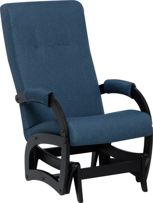 Кресло-маятник Импэкс Leset Хельга (венге/Savana Plus Denim синий)