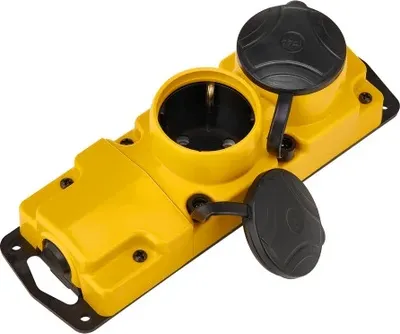 Блок розеточный Bylectrica Р16-415 (желтый)