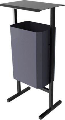 Урна уличная Allerd Стандарт 35л (серый)