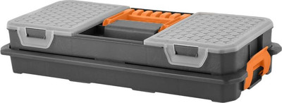 Органайзер для инструментов Blocker Expert 16 с лотком / BR396010026 (серо-свинцовый/оранжевый)