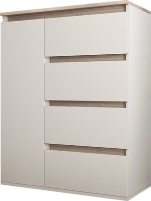 Тумба Артём-Мебель СН 125.01  (дуб скандинавский/кашемир)