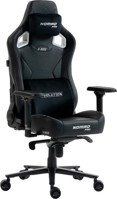 Кресло геймерское Evolution Nomad Pro X-Base (черный)