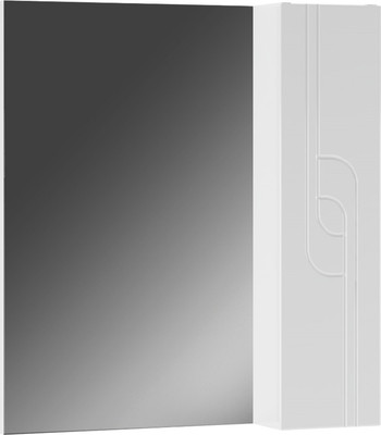 Шкаф с зеркалом для ванной Айсберг Лилия 60 (левый/правый)