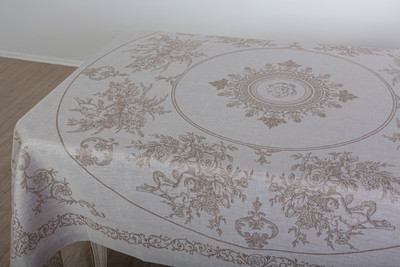 Скатерть Pole Kvetak (Беларускі лён) 170x245 17С313-ШР/к. (133 Ангелы 140/лен 100)
