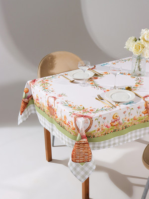 Скатерть Доляна Пасхальные цыплята / 10894877