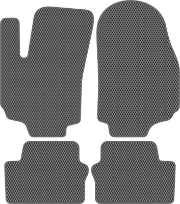 Комплект ковриков для авто Alicosta 1037_2-сер для Opel Zafira минивэн/B 2005-2015 (EVA ромб, серый)