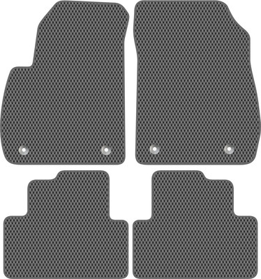 Комплект ковриков для авто Alicosta 1038_2-сер для Opel Zafira минивэн/C 2011-2015 (EVA ромб, серый)