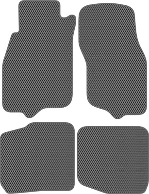 Комплект ковриков для авто Alicosta 1441_2-сер для Volvo S40 II седан/MS 2004-2007 (EVA ромб, серый)