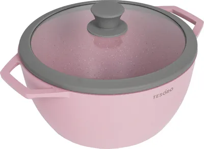 Кастрюля Tesoro Florence Induction Total Pink TF6640tpi