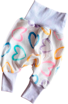 Штаны для малышей Sofi 3001-10 (р.62, сердечки)