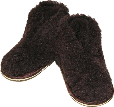 Тапочки домашние детские Smart Textile Бабуши-мини H522 (р-р 24-25, коричневый)