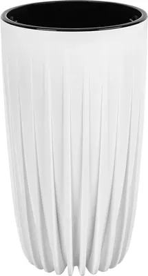 Кашпо El Casa Сигма / 650165 (белый)