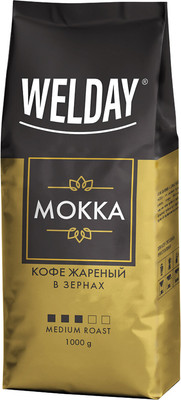Кофе в зернах Welday Mokka / 622411 (1кг)
