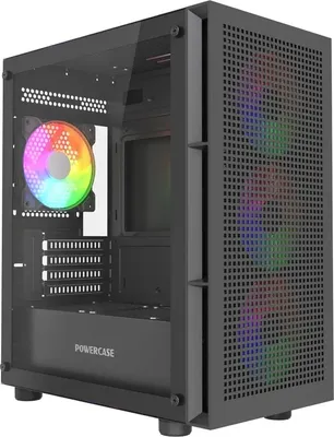 Корпус для компьютера Powercase Mistral Micro EM17 / CMMEM17B-A4