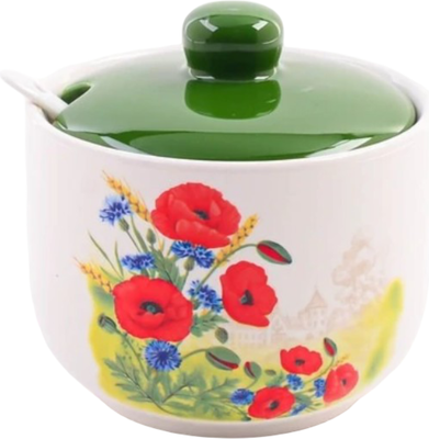 Сахарница Loraine Цветущие Маки / 60281