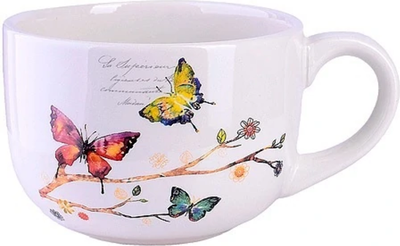 Чаша бульонная Loraine Бабочки в саду / 60121