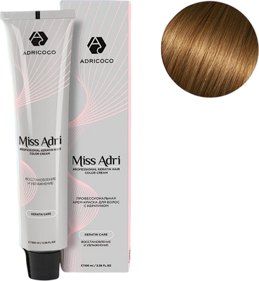 Крем-краска для волос Adricoco Miss Adri 9.13 (100мл, очень светлый блонд бежевый)