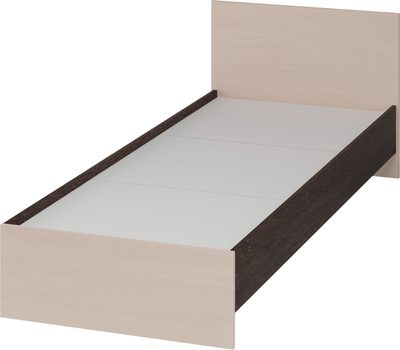 Односпальная кровать Тащи в дом Брио КР 554 80х200 (венге/дуб белфорд)