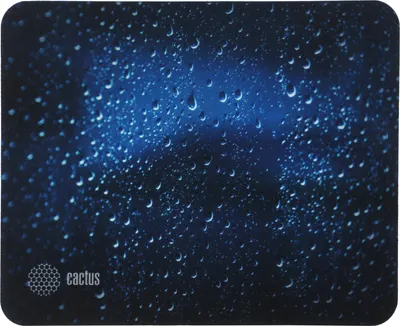 Коврик для мыши Cactus Water Drops CS-MPC-P05XS (рисунок)