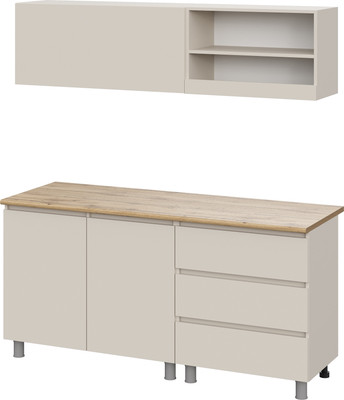 Кухонный гарнитур Тащи в дом Люмо 1.7 со столешницей (кашемир)