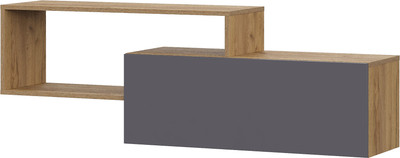 Полка Тащи в дом Люмо ПЛ 01 (дуб крафт золото/серый)