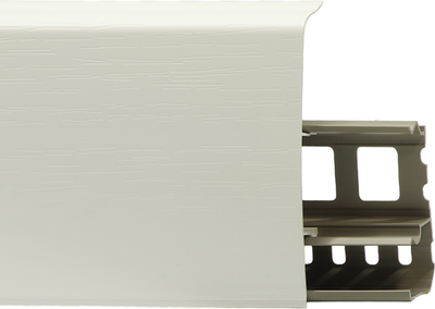 Плинтус LinePlast 85мм LS001+LK001