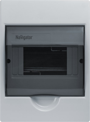 Бокс пластиковый Navigator NSS-DBW-6-WH-IP41 / 93793