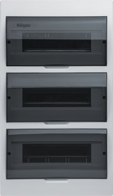Бокс пластиковый Navigator NSS-DBW-36-WH-IP41 / 93800
